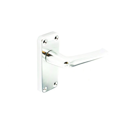 Securit-Aluminium Latch Handles Bradford (Pair)