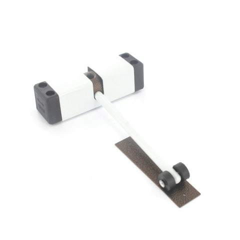 Securit-Surface Fix Door Closer White