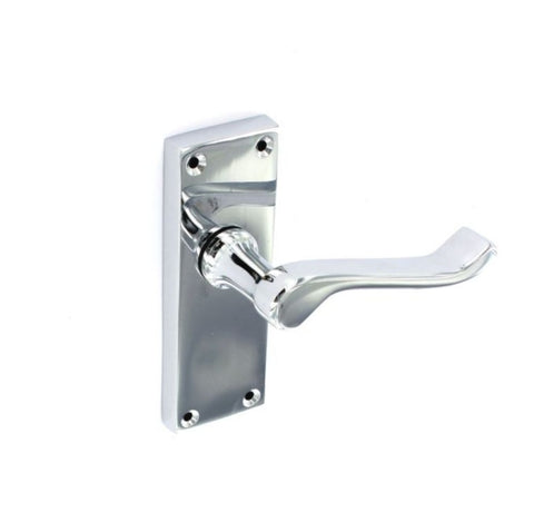 Securit-Scroll Chrome Latch Handles (Pair)