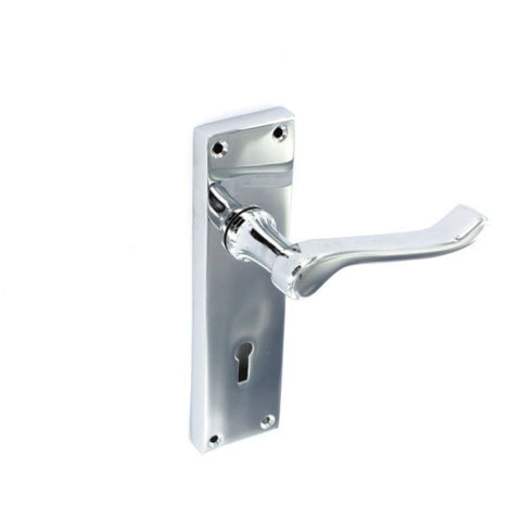 Securit-Scroll Chrome Lock Handles (Pair)