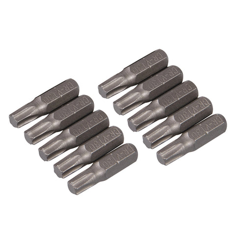 Silverline-T30 Cr-V Screwdriver Bits 10pk