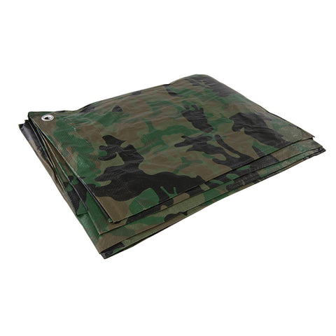 Silverline-Camouflage Tarpaulin
