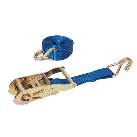 Silverline-Ratchet Tie Down Strap J-Hook