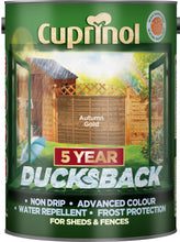 Cuprinol 5 year ducksback Fence & shed Wood treatment 5L