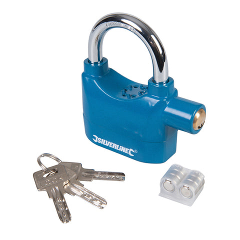 Silverline-Alarm Padlock