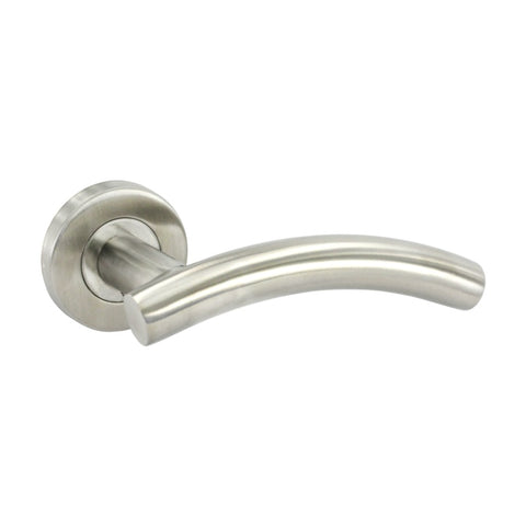 Securit-Satin Stainless Steel Latch Handles (Pair)