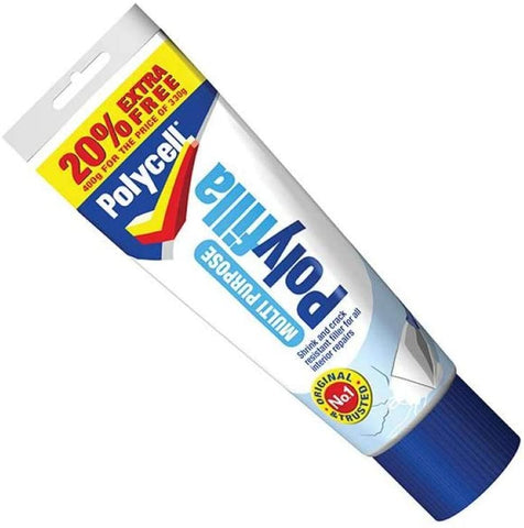Polycell Multi-Purpose Polyfilla Ready Mixed Filler   Tube | Tub | Quick dry Tube