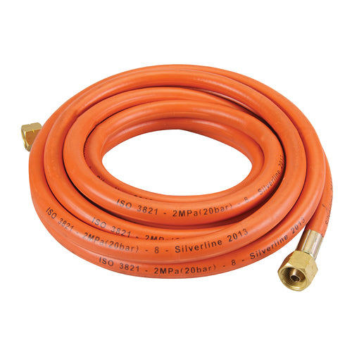 Silverline-Gas Hose with Connectors