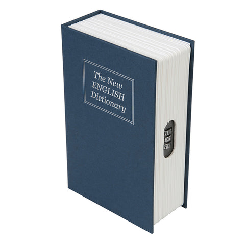 Silverline-3-Digit Combination Book Safe Box