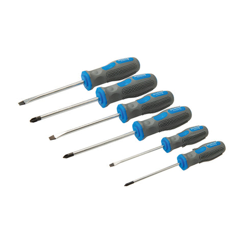 Silverline-General Purpose Screwdriver Set 6pce
