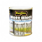 Rustins-Matt Black Paint