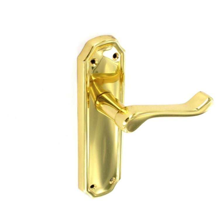 Securit-Kempton Brass Latch Handles (Pair)