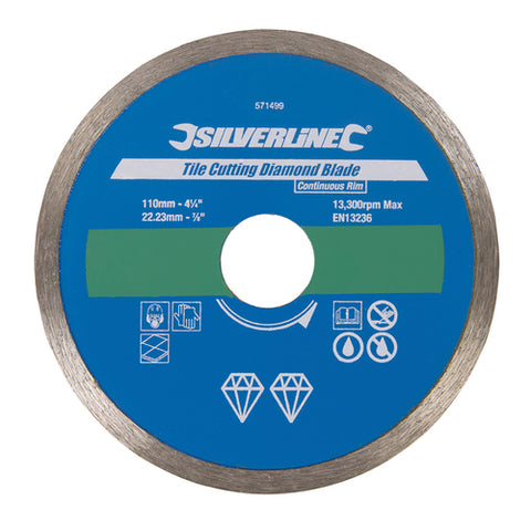 Silverline-Tile Cutting Diamond Blade