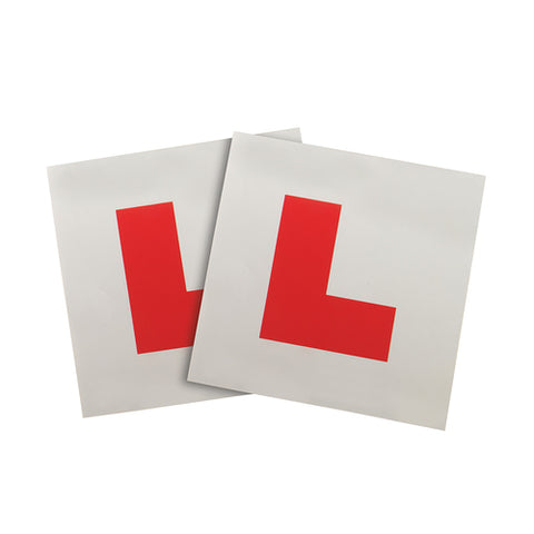 Silverline-Magnetic 'L' Plates 2pce