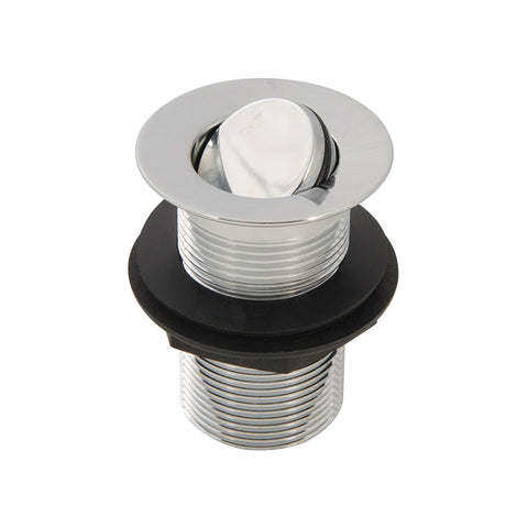 Plumbob-Rotating Brass Basin Waste Unslotted