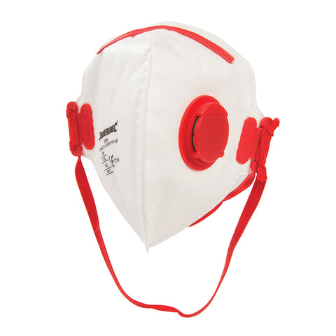 Silverline-Fold Flat Face Mask Valved FFP3 NR