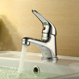 Single Lever Chrome Mono Basin Sink Mixer Tap with Slotted Spring Waste | 