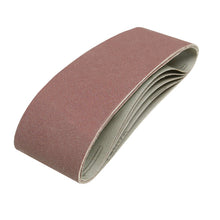 Silverline-Sanding Belts 75 x 533mm 5pk