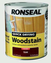 Ronseal-Quick Drying Woodstain Gloss 750ml