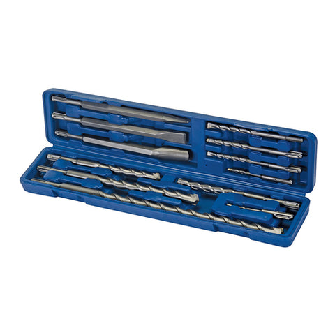 Silverline-SDS Plus Masonry Drill & Steel Set 12pce