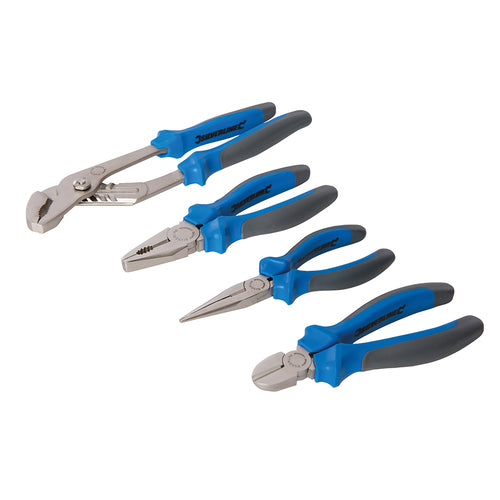 Silverline-Expert Pliers Set 4pce