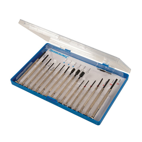 Silverline-Jewellers Precision Screwdriver Set 16pce
