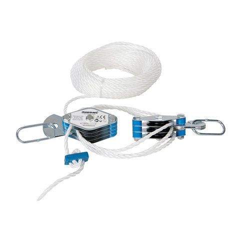 Silverline-Cable Pulley Set