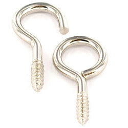Securit-Curtain Wire Hooks & Eyes Nickel Plated