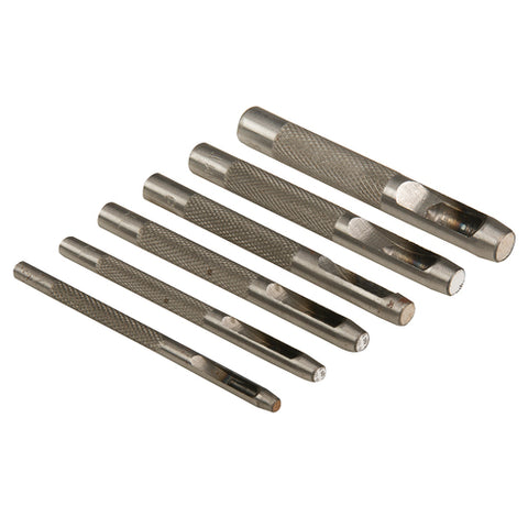Silverline-Hollow Punch Set 6pce