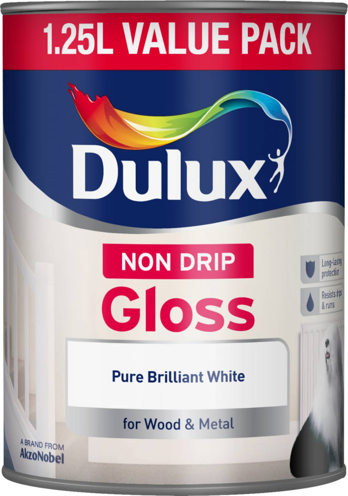 Dulux-Non Drip Gloss 1.25L