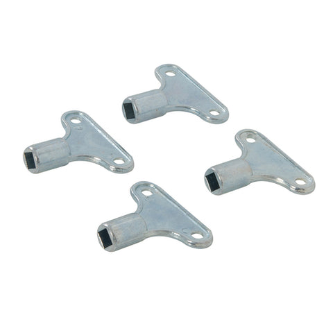 Silverline-Radiator Bleed & Vent Key 4pk