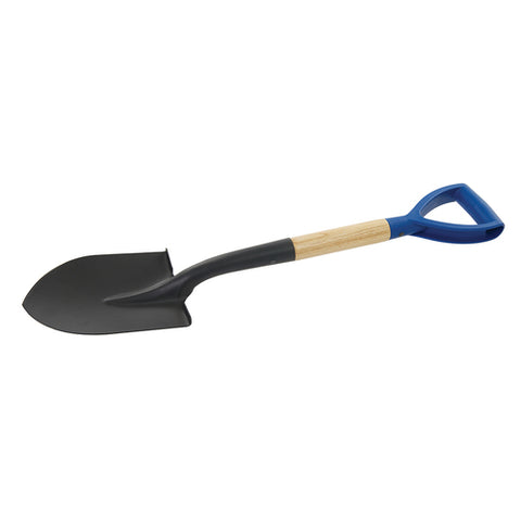 Silverline-Wooden Round Head Micro Shovel