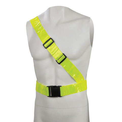 Silverline-Hi-Vis Reflective Sash Belt PVC