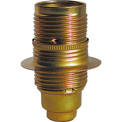 Dencon-SES Brass Lampholder with Earth