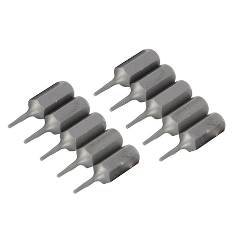 Silverline-T4 Cr-V Screwdriver Bits 10pk