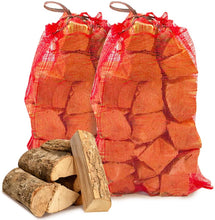 Seasoned Dried Softwood Logs for Firewood, Pits, Open Fireand Stoves. - Comes with The Log Hut Woven Sack.