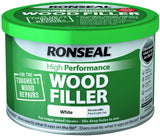 Ronseal High Performance Wood Filler - White 275g | 550g