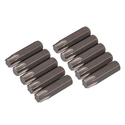 Silverline-T40 Cr-V Screwdriver Bits 10pk