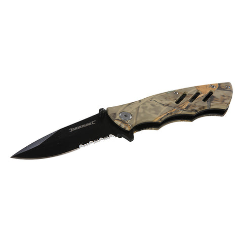 Silverline-Folding Camouflage Pocket Knife