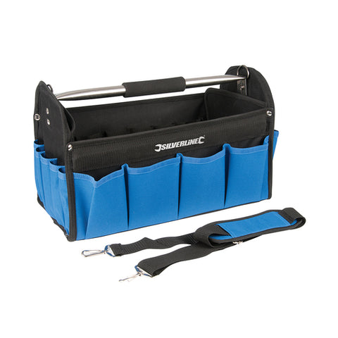 Silverline-Tool Bag Open Tote