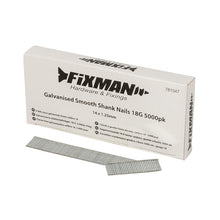 Fixman-Galvanised Smooth Shank Nails 18G 5000pk