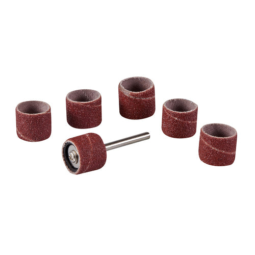 Silverline-Rotary Tool Drum Sanding Set 7pce