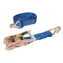 Silverline-Ratchet Tie Down Strap J-Hook