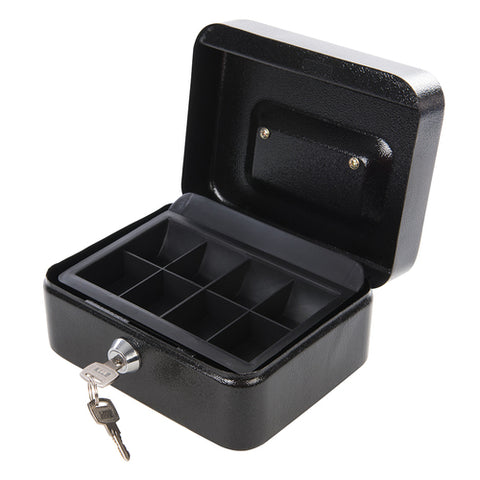 Silverline-Metal Cash & Valuables Box Keyed