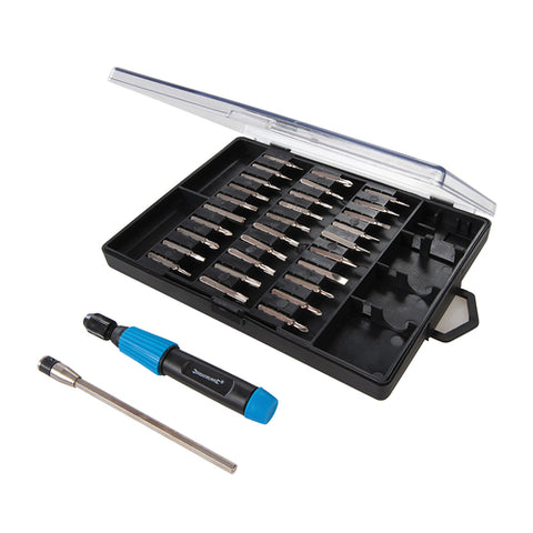 Silverline-Precision Screwdriver Bit Set 32pce