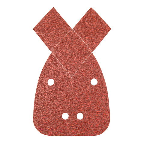 Silverline-Hook & Loop Detail Sander Sheets with 2 Tips 140mm 10pk