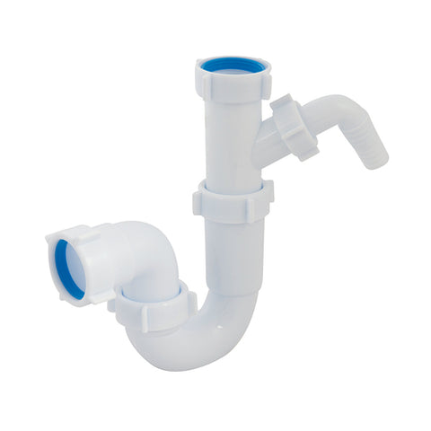 Plumbob-Telescopic P-Trap with Washing Machine Outlet