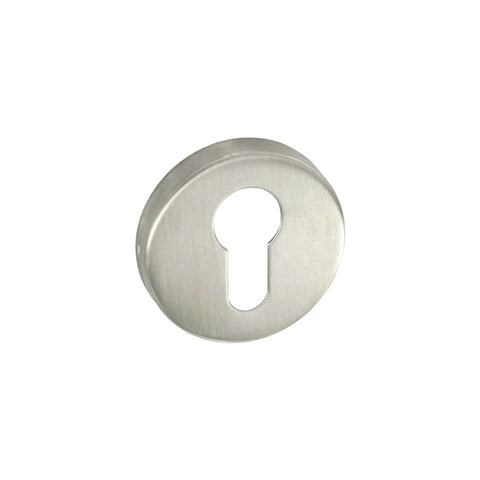 Securit-Satin Stainless Steel Euro Profile Escutcheons (2)