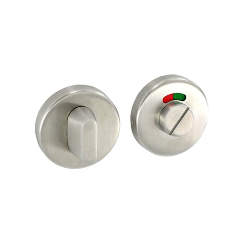 Securit-Satin Stainless Steel Bathroom Thumbturn