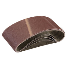 Silverline-Sanding Belts 75 x 457mm 5pk